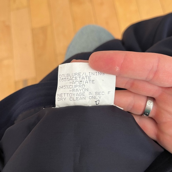 Yves Saint Laurent Rive Gauche Wool Pencil Skirt - Picture 6 of 6